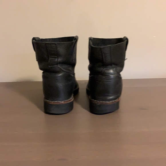 Roots Canada Black Leather Boots - Women’s Size 7 - Picture 7 of 8